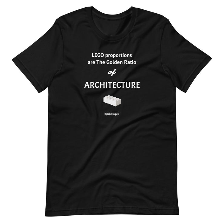 Lego -Short-Sleeve Unisex T-Shirt / Black, Asphalt - Molecule Design-Online 