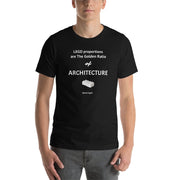 Lego -Short-Sleeve Unisex T-Shirt / Black, Asphalt - Molecule Design-Online 