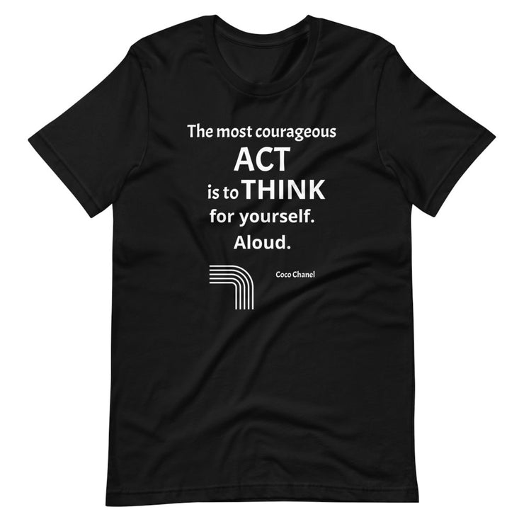 Coco - Short-Sleeve Unisex T-Shirt / Black, Asphalt - Molecule Design-Online 