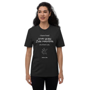 Zen Masters - Unisex recycled t-shirt / Black, Charcoal - Molecule Design-Online 
