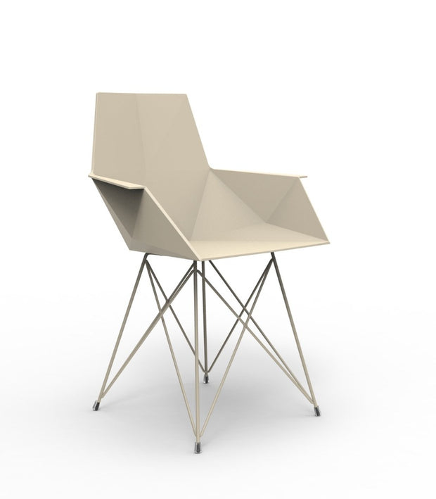 FAZ Armchair Steel Base (Set of Four) - Molecule Design-Online 