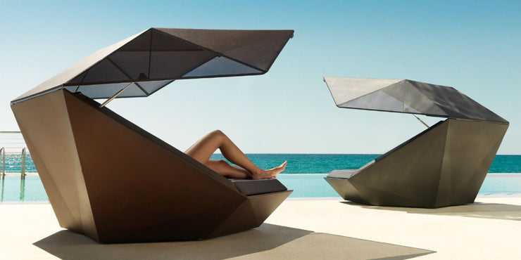 FAZ Daybed with Parasol - Molecule Design-Online 