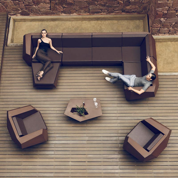 FAZ Modular Sofa - Ottoman - Molecule Design-Online 