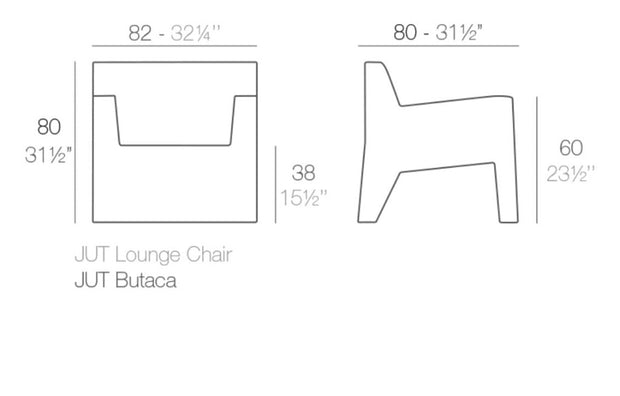 Jut Lounge Chair - Molecule Design-Online 