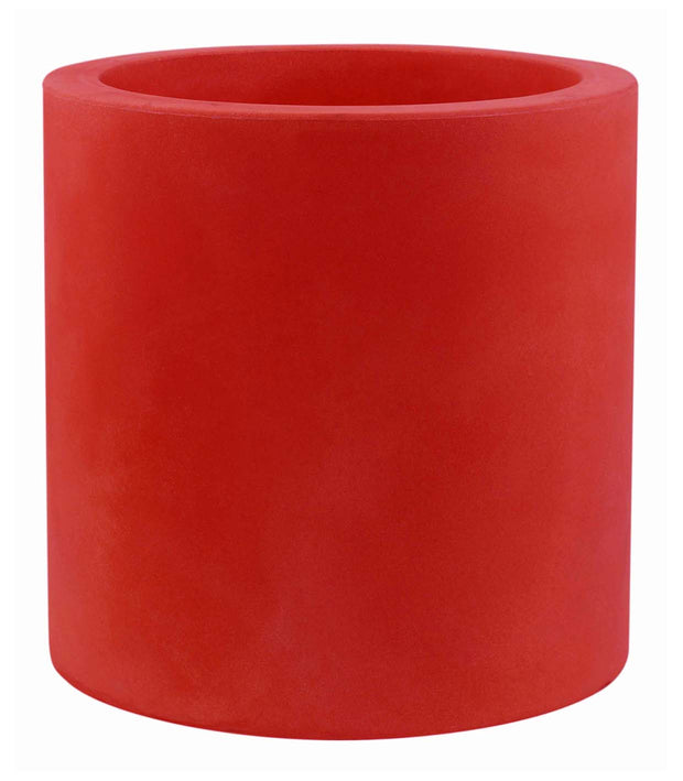 Cylinder Planter  80x80 - Red - Molecule Design-Online 