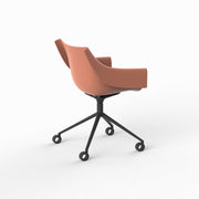 Manta Collection -  Swivel Caster Armchair - Molecule Design-Online 