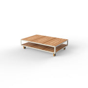 Vineyard Collection - Extra Large Coffee Table with Wheels - Molecule Design-Online 