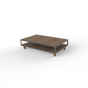 Vineyard Collection - Extra Large Coffee Table with Wheels - Molecule Design-Online 