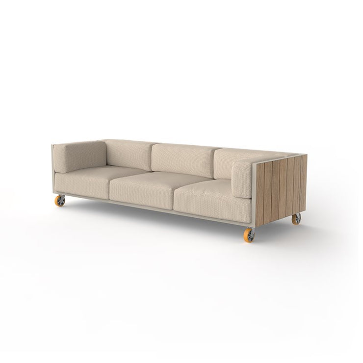 Vineyard Collection - Extra Large Sofa with Wheels - Molecule Design-Online 