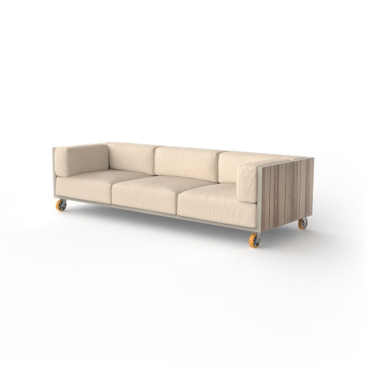 Vineyard Collection - Extra Large Sofa with Wheels - Molecule Design-Online 