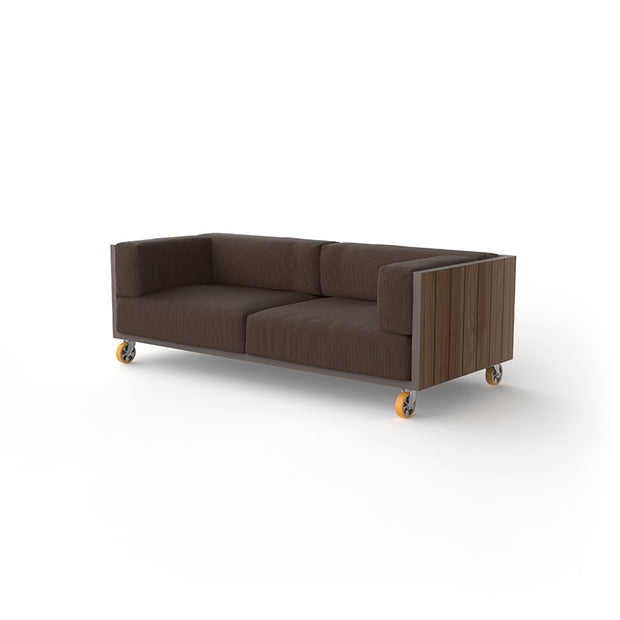 Vineyard Collection - Large Sofa with Wheels - Molecule Design-Online 