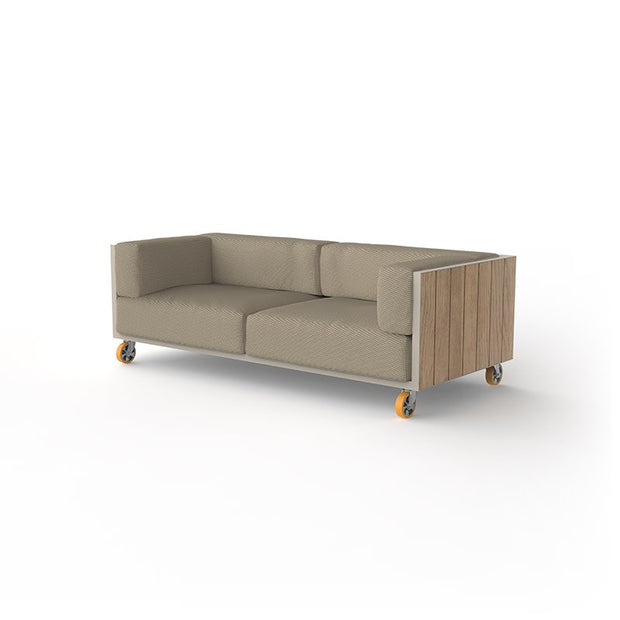 Vineyard Collection - Large Sofa with Wheels - Molecule Design-Online 