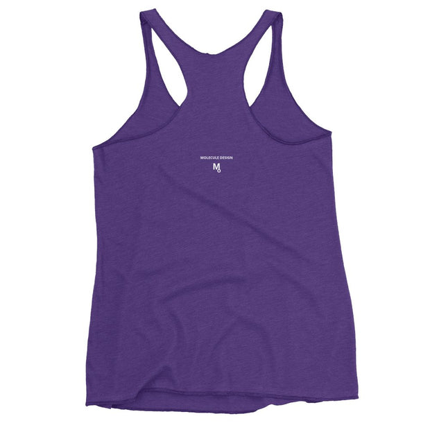 Flame - Women's Racerback Tank - Molecule Design-Online 