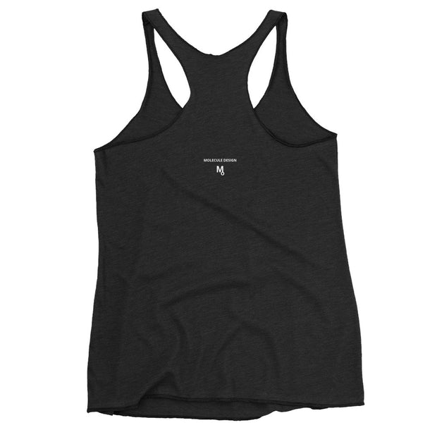 Flame - Women's Racerback Tank - Molecule Design-Online 